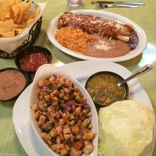 Garcia's Chicken Lettuce Wraps