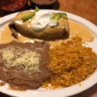 Seafood Chimichanga