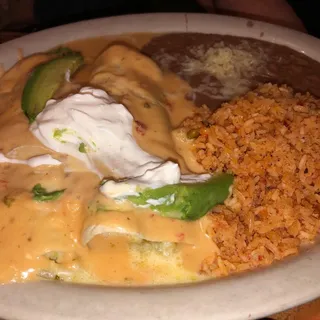 Seafood Enchilada