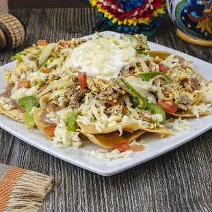Machaca Nachos