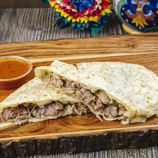 Chile Verde Quesadilla