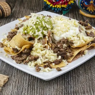 Carne Asada Super Nachos