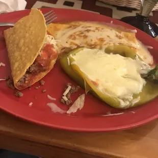 Combo platter not good