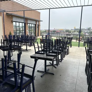 Outdoor seating