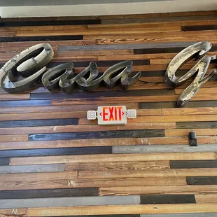 Restaurant decor