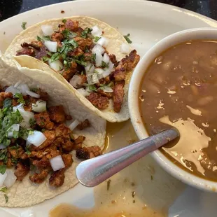 Al Pastor Taco Plate, very good.