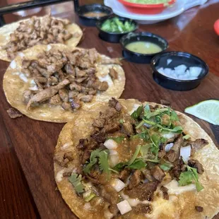 Steak street tacos