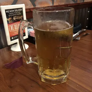 Big beer! $4.50 !