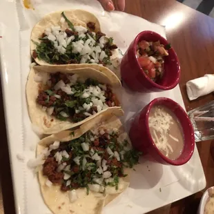 Chorizo tacos