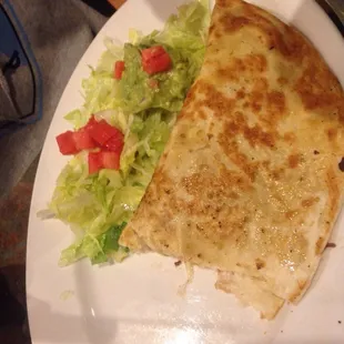 Shrimp quesadilla