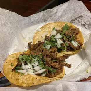 Carne asada tacos