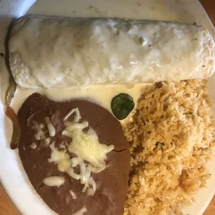 Some burrito a friend had