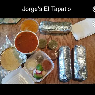 El Tapatio $31 vs Casa Grande $38. Casa Grande had less food of poorer quality for a higher price.