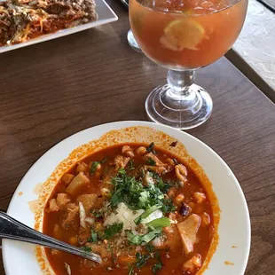 Delicious food and drinks!