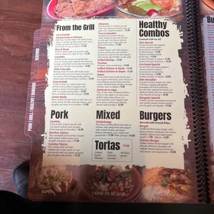 Grill and healthy Combos