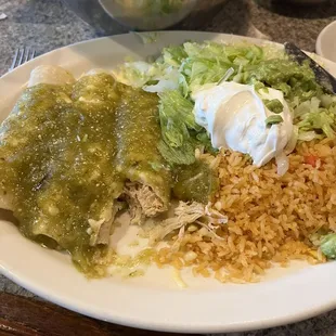Enchiladas Verdes