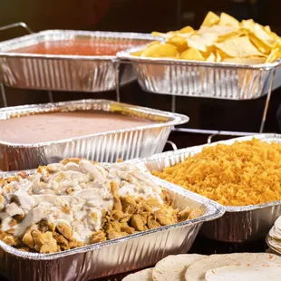 CATERING Bars available! Choose from Tacos, Fajitas, or Pollo Juan.