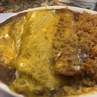 Green Chicken Enchiladas