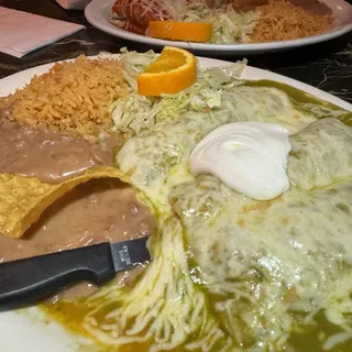 Enchiladas Verdez