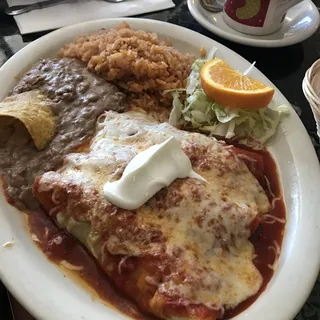 Spinach Enchiladas