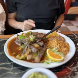 Carne a La Mexicana