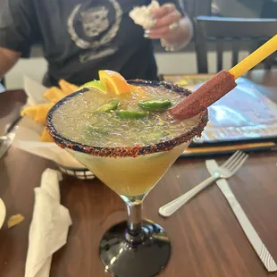 Jalapeño margaritas