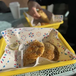 Mole &amp; Mushroom with Cheese Empanadas