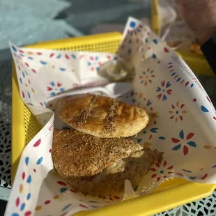 Mole &amp; Mushroom with Cheese Empanadas