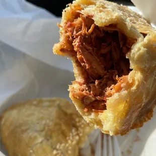 Inside of the Cochinita Pibil