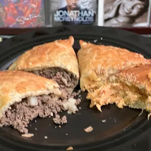 Beef with Potato Empanada and Tinga