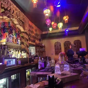 Bar area, such a cool place!
