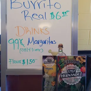 Today 99cent margaritas
