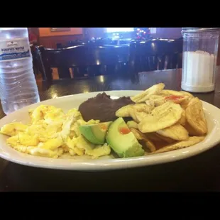 Had the breakfast plate without meat
