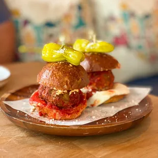 Meatball sliders