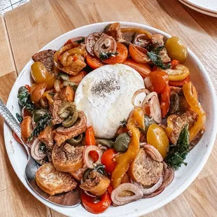 Burrata Panzanella