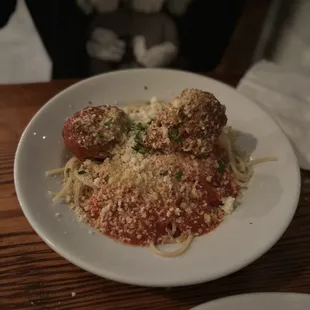 Spaghetti and Meatballs