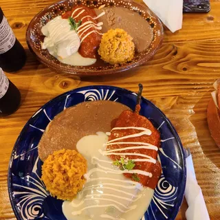 Tamales Plate