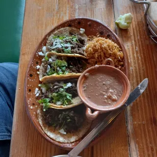 Street Taco Plate