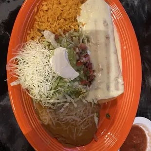 Chicken chimichanga
