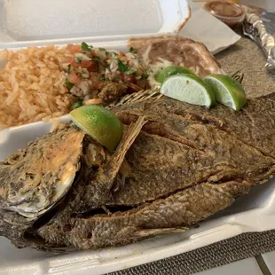 Fried Fish Plate