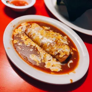 Beef enchilada / $4.16