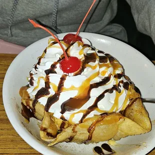 Fried ice cream