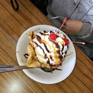 Fried ice cream