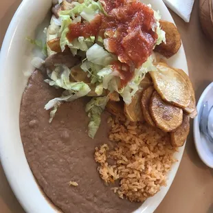 Customized PB Sope Lunch Special  W Potato