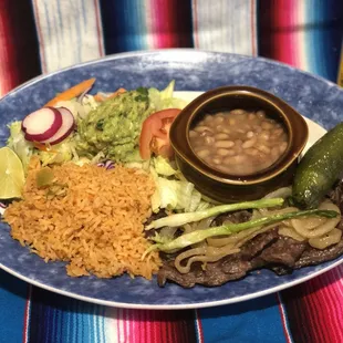 Carne Asada Plate