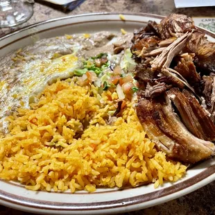 Carnitas, no guac :(