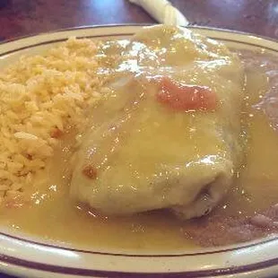 Chile Verde Burrito