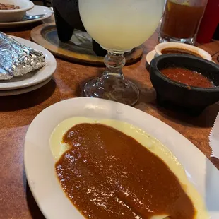 Skinny Margarita &amp; Cheese Enchilada a La Carta