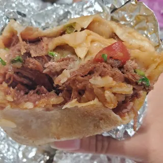 Shredded Beef Burrito