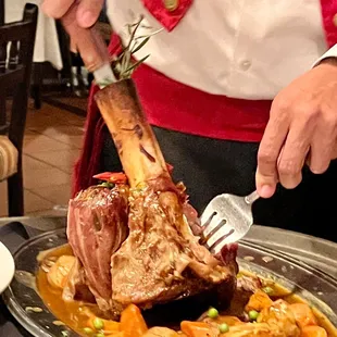 Estofado de Jarrete de Cordero